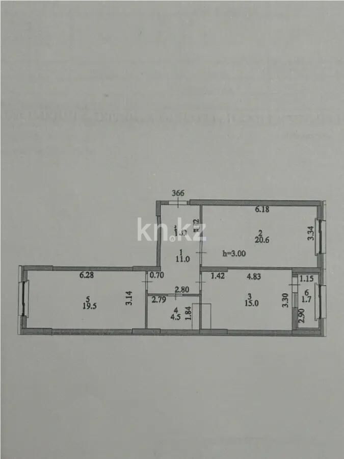Продажа 2-комнатной квартиры, 72 м² - Продажа двухкомнатных квартир в блочном доме в Казахстане - страница 11 фото 1 из 1