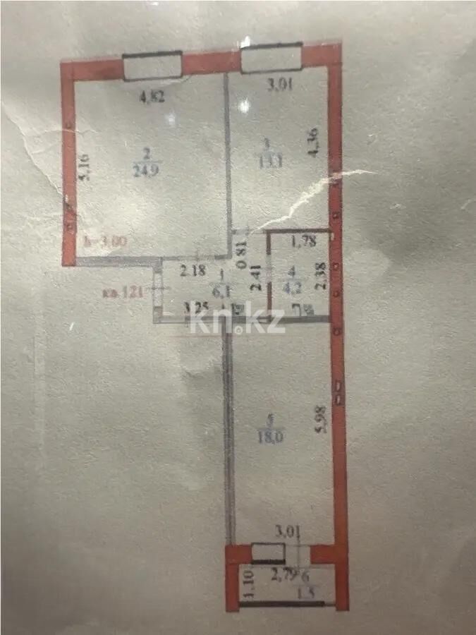 Продажа 2-комнатной квартиры, 67.8 м² - Продажа двухкомнатных квартир в кирпичном доме в Астане - страница 61 фото 1 из 1