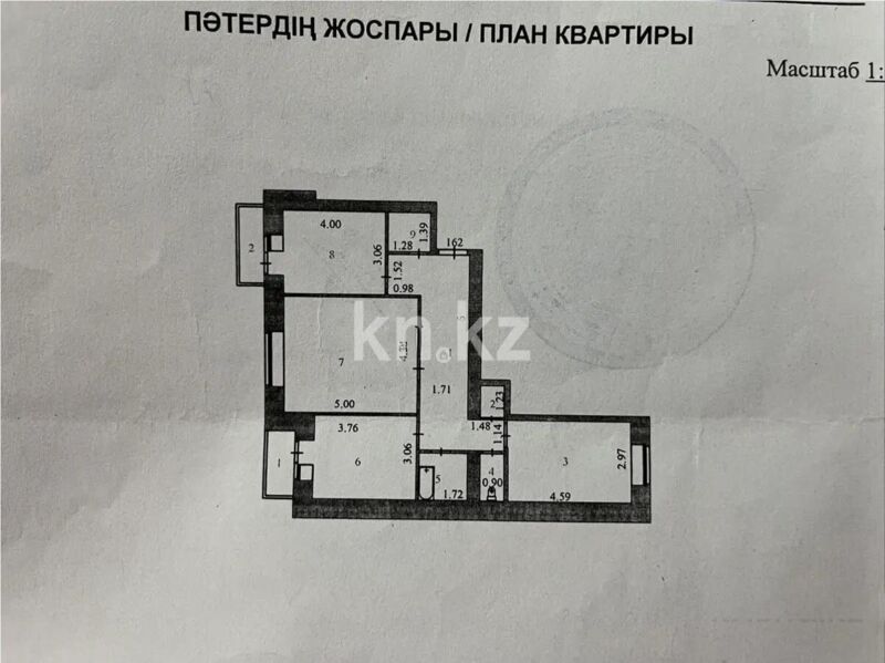 Продажа 3-комнатной квартиры, 84.2 м² - Продажа квартир в кирпичном доме в Астане - страница 14 фото 6 из 6
