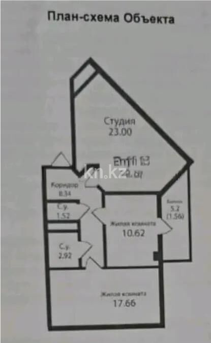 Продажа 3-комнатной квартиры, 65 м² - Продажа трехкомнатных квартир на Юго-Востоке Караганды - страница 24 фото 1 из 1