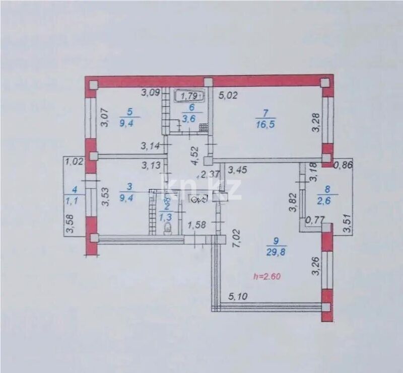 Продажа 3-комнатной квартиры, 82 м² - Продажа трехкомнатных квартир в Ауэзовском р-не Алматы - страница 4 фото 5 из 5