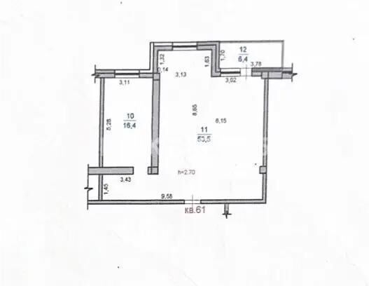 Продажа 2-комнатной квартиры, 76.3 м² - Продажа двухкомнатных квартир в Ауэзовском р-не Алматы - страница 29 фото 5 из 5
