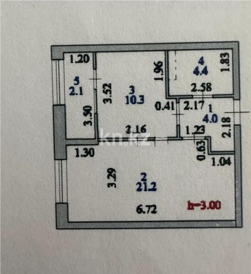 Продажа 1-комнатной квартиры, 42 м² - Продажа однокомнатных квартир в р-не Есиль Астаны - страница 15 фото 3 из 3