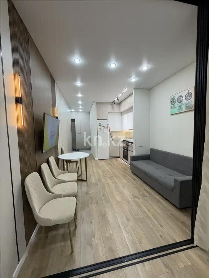 Продажа 1-комнатной квартиры, 38.5 м² - Продажа однокомнатных квартир в монолитно-каркасном доме в Алматы фото 3 из 5