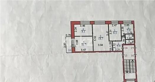 Продажа 4-комнатной квартиры, 61 м² - Продажа четырехкомнатных квартир в кирпичном доме в Караганде - страница 5 фото 1 из 1