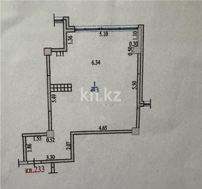 Продажа 2-комнатной квартиры, 49.5 м² - Продажа квартир в новостройках Алматы - страница 315 фото 1 из 1