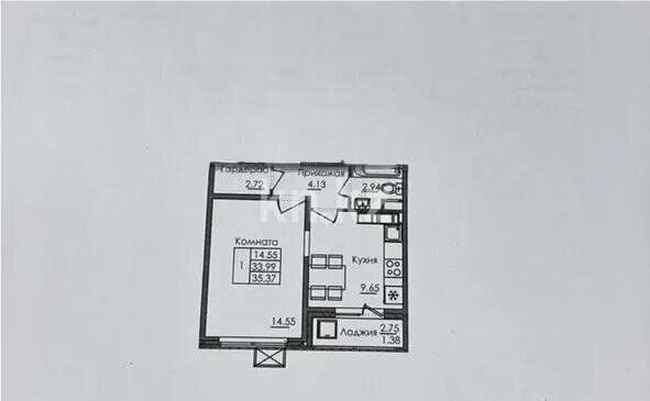 Продажа 1-комнатной квартиры, 36 м² - Недвижимость в Астане - страница 32 фото 1 из 1