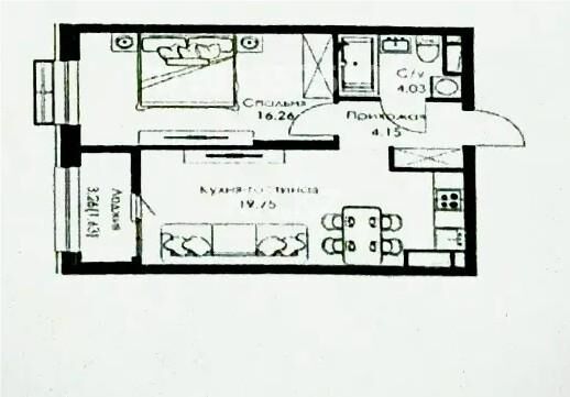 Продажа 2-комнатной квартиры, 45 м² - Продажа двухкомнатных квартир в Турксибском р-не Алматы - страница 11 фото 1 из 1