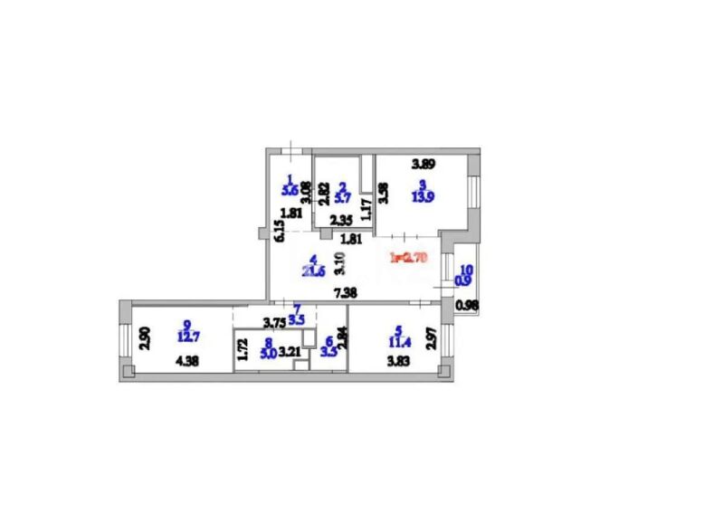 Продажа 3-комнатной квартиры, 83.8 м² - Продажа трехкомнатных квартир в блочном доме в Казахстане - страница 24 фото 6 из 6