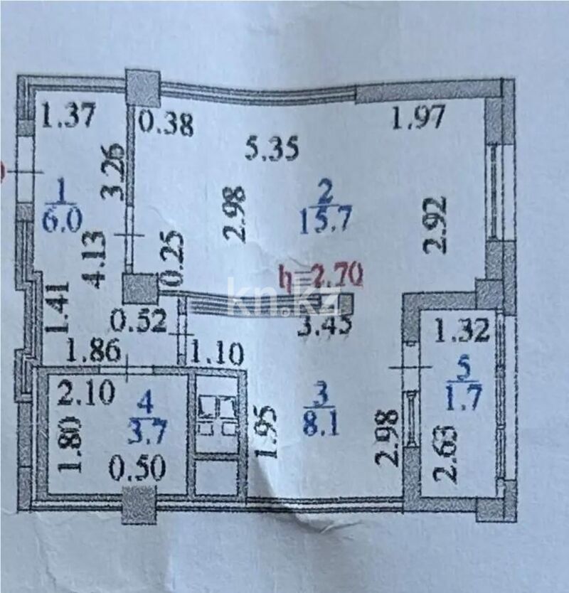 Продажа 1-комнатной квартиры, 35.2 м² - Продажа однокомнатных квартир в Астане - страница 38 фото 4 из 4