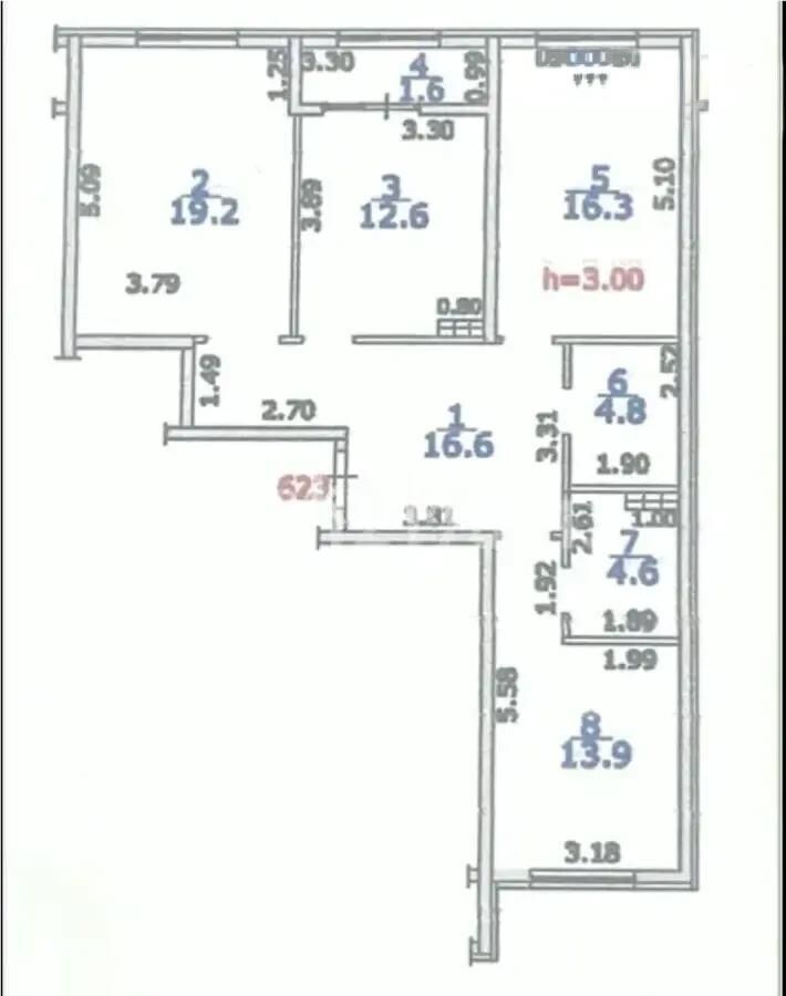 Продажа 3-комнатной квартиры, 92 м² - Продажа квартир в Ауэзовском р-не Алматы - страница 6 фото 1 из 1