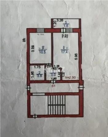 Продажа 1-комнатной квартиры, 36 м² - Продажа однокомнатных квартир в кирпичном доме в Караганде фото 4 из 4