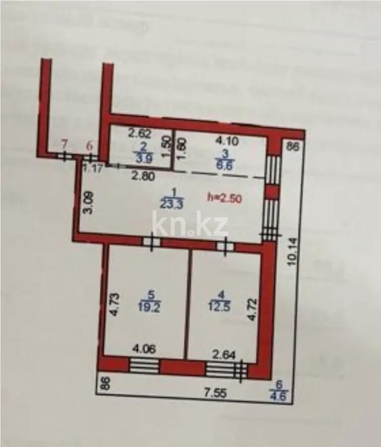 Продажа 3-комнатной квартиры, 70 м² - Продажа квартир в Михайловке Караганды - страница 3 фото 5 из 5