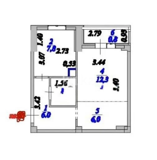 Продажа 2-комнатной квартиры, 36 м² - Продажа квартир в Астане - страница 21 фото 5 из 5