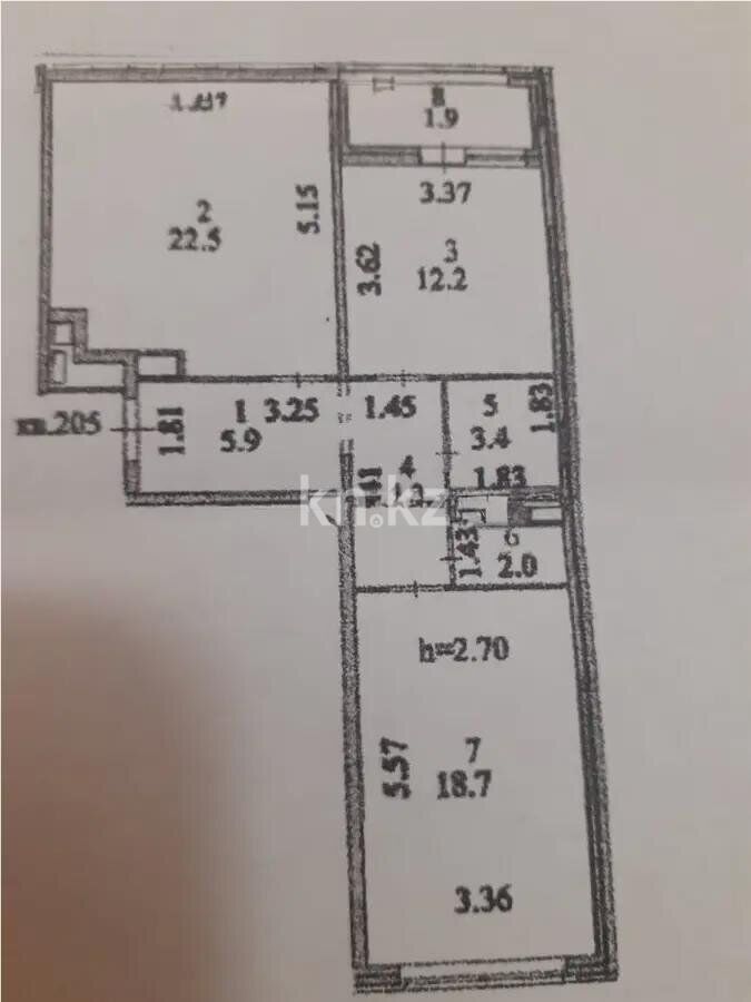 Продажа 3-комнатной квартиры, 74 м² - Продажа  трехкомнатных квартир в новостройках Астаны - страница 14 фото 5 из 5