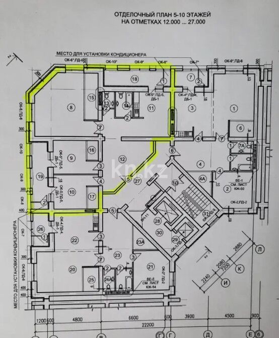 Продажа 3-комнатной квартиры, 122 м² - Продажа квартир в кирпичном доме в Казахстане - страница 8 фото 1 из 10