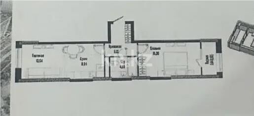 Продажа 2-комнатной квартиры, 48.28 м² - Продажа двухкомнатных квартир в р-не Есиль Астаны - страница 26 фото 1 из 1