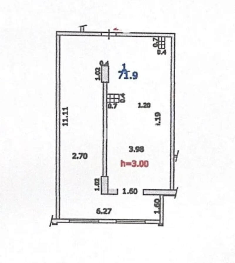 Продажа 2-комнатной квартиры, 71.9 м² - Продажа двухкомнатных квартир в монолитно-каркасном доме в Казахстане - страница 188 фото 3 из 3