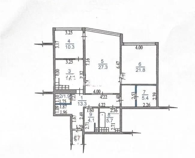 Продажа 3-комнатной квартиры, 100 м² - Продажа трехкомнатных квартир в монолитном доме в Алматы - страница 4 фото 9 из 9