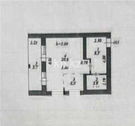 Продажа 1-комнатной квартиры, 42 м² - Продажа однокомнатных квартир в р-не Есиль Астаны - страница 15 фото 1 из 1