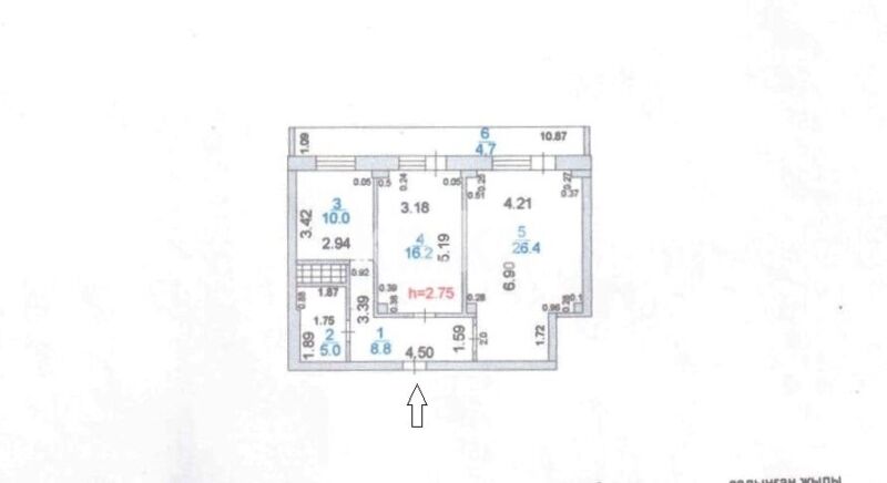 Продажа 2-комнатной квартиры, 71 м² - Продажа двухкомнатных квартир в Караганде фото 31 из 31