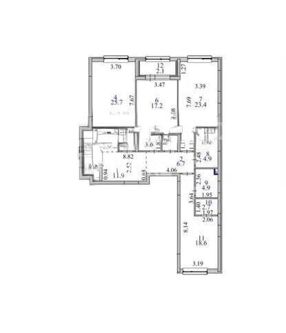 Продажа 3-комнатной квартиры, 125 м² - Продажа квартир в блочном доме в Астане - страница 118 фото 3 из 3