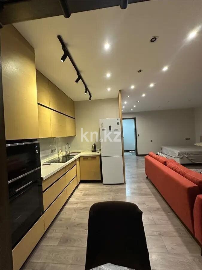 Продажа 1-комнатной квартиры, 47 м² - Продажа однокомнатных квартир в монолитно-каркасном доме в Алматы фото 2 из 3