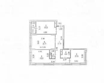 Продажа 3-комнатной квартиры, 88.7 м² - Продажа трехкомнатных квартир в Астане - страница 10 фото 1 из 1