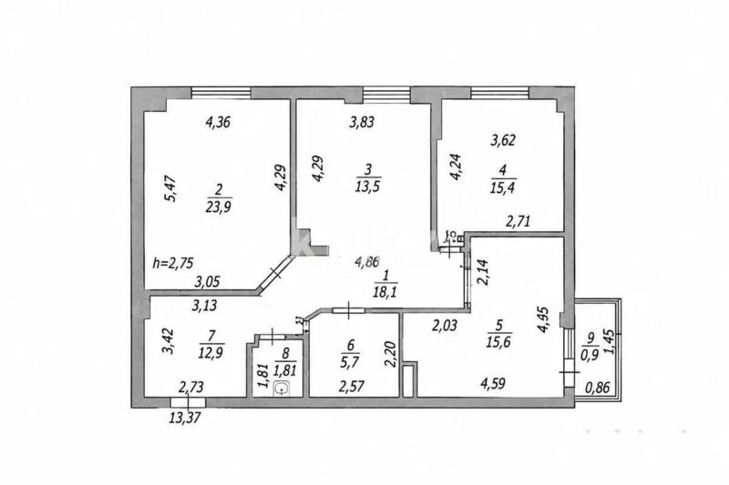 Продажа 3-комнатной квартиры, 94 м² - Продажа трехкомнатных квартир в Астане - страница 17 фото 7 из 7