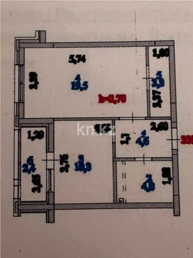 Продажа 1-комнатной квартиры, 44 м² - Продажа однокомнатных квартир в Астане - страница 23 фото 4 из 4