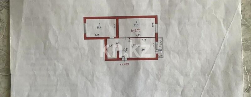 Продажа 2-комнатной квартиры, 78 м² - Продажа двухкомнатных квартир в Астане - страница 3 фото 5 из 5