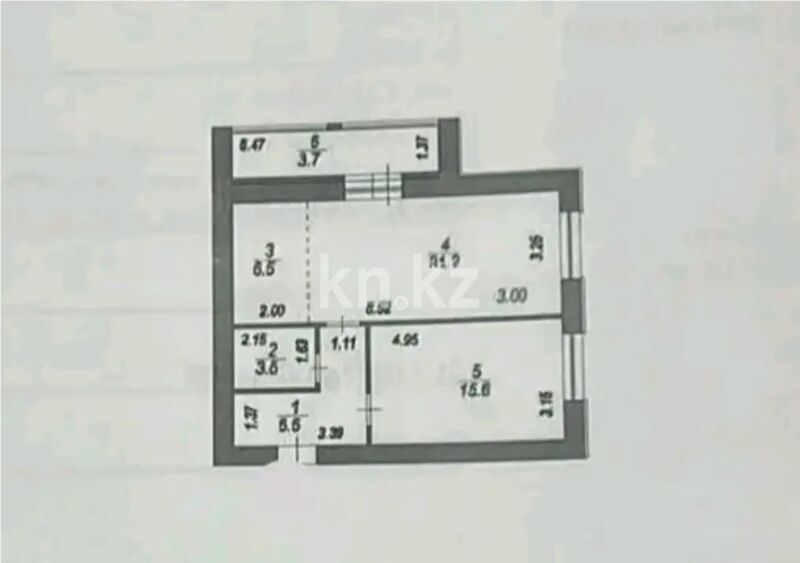 Продажа 2-комнатной квартиры, 58 м² - Продажа двухкомнатных квартир от собственников в Казахстане - страница 8 фото 1 из 1