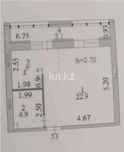 Продажа 1-комнатной квартиры, 37.9 м² - Продажа однокомнатных квартир в р-не Есиль Астаны - страница 19 фото 1 из 1