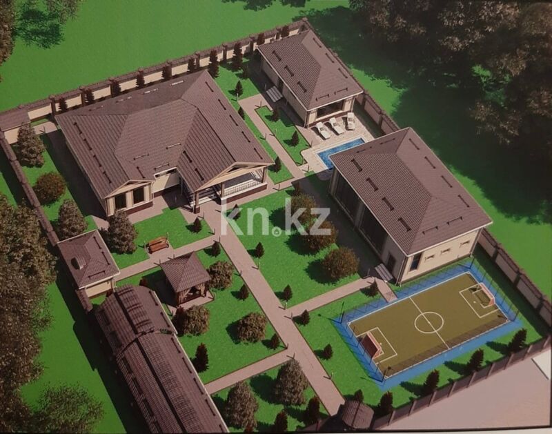 Продажа 4-комнатного дома, 400 м² - Продажа домов, коттеджей в Аль-Фарабийском р-не Шымкента фото 2 из 37