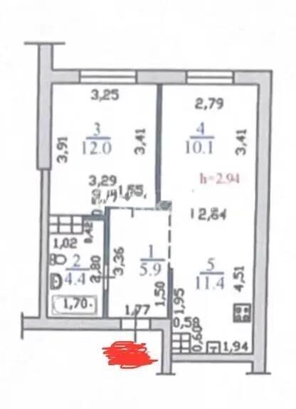 Продажа 2-комнатной квартиры, 44 м² - Продажа двухкомнатных квартир в Ауэзовском р-не Алматы - страница 25 фото 6 из 6