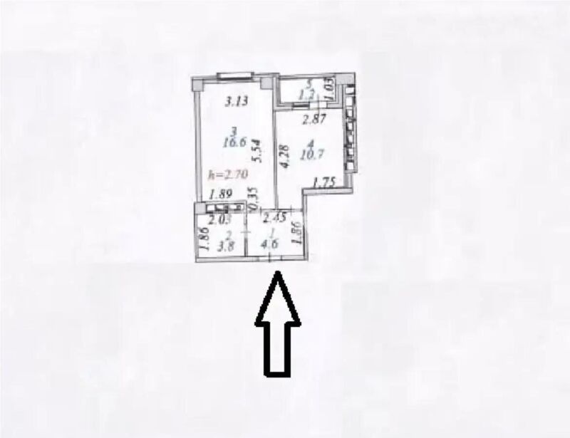 Продажа 1-комнатной квартиры, 37 м² - Продажа однокомнатных квартир в Астане - страница 23 фото 4 из 4