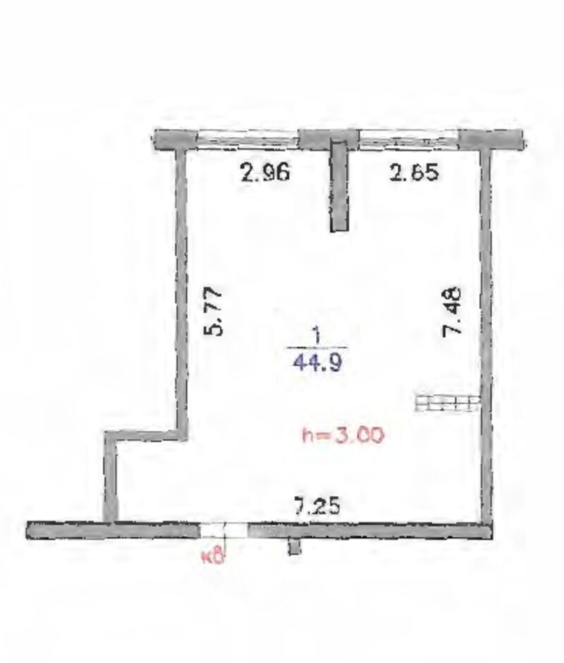 Продажа 1-комнатной квартиры, 45 м² - Продажа однокомнатных квартир в монолитном доме в Алматы фото 2 из 6