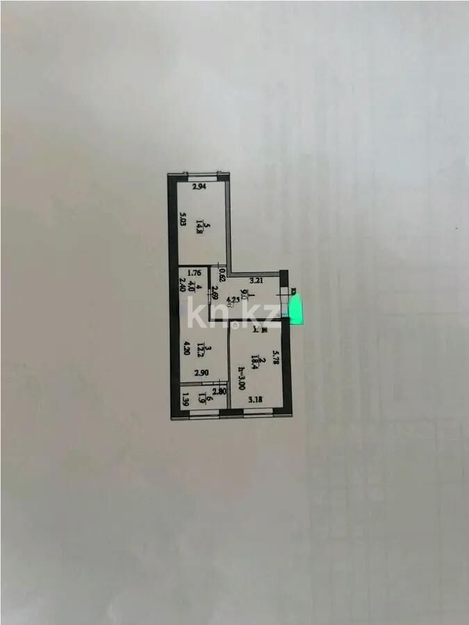 Продажа 2-комнатной квартиры, 61 м² - Продажа двухкомнатных квартир в р-не Сарайшык Астаны - страница 20 фото 1 из 1