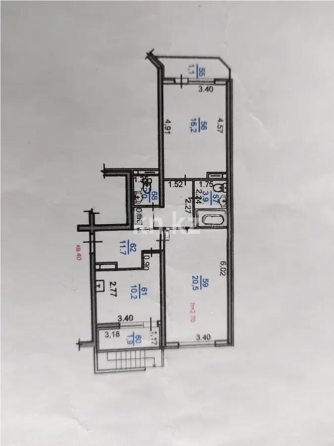 Продажа 2-комнатной квартиры, 67.8 м² - Недвижимость в Алматы - страница 10 фото 5 из 5