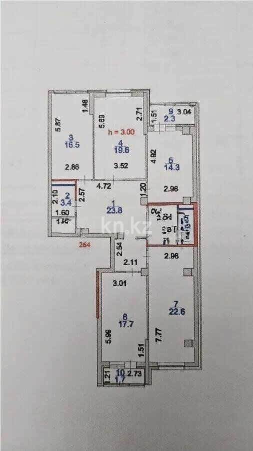 Продажа 4-комнатной квартиры, 128.8 м² - Продажа квартир в кирпичном доме в Астане - страница 14 фото 1 из 1
