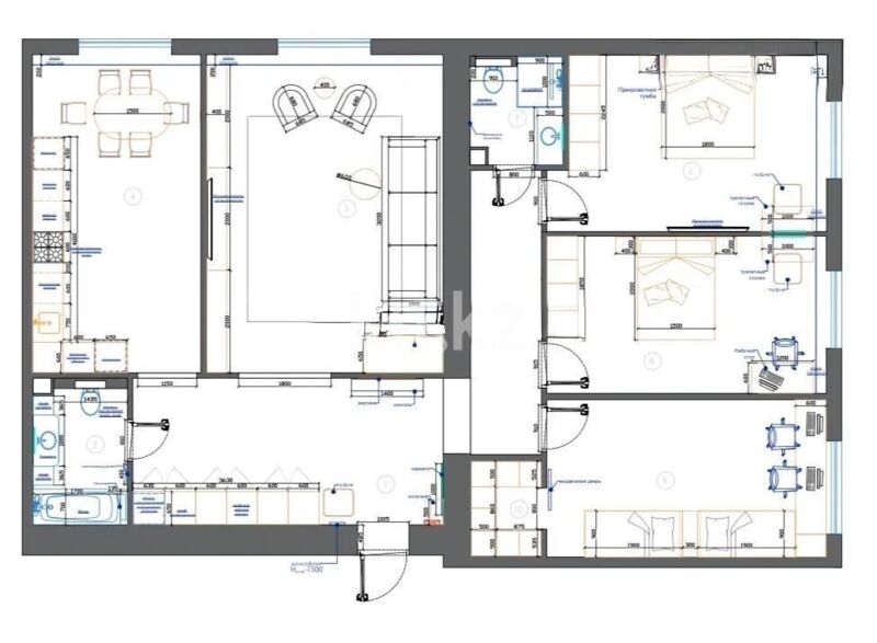 Продажа 4-комнатной квартиры, 140 м² - Продажа квартир в Казахстане - страница 12 фото 1 из 1