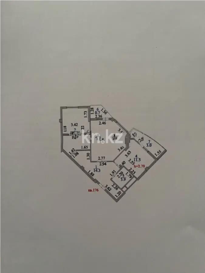 Продажа 2-комнатной квартиры, 72 м² - Продажа двухкомнатных квартир в Астане - страница 5 фото 4 из 4