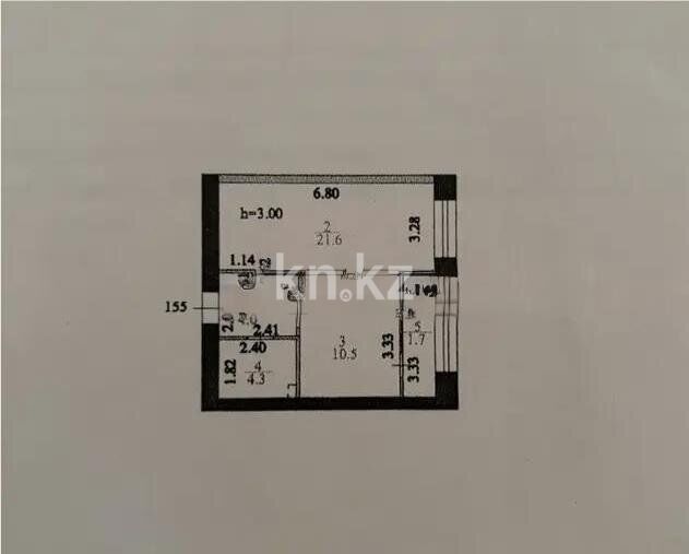 Продажа 1-комнатной квартиры, 41 м² - Продажа квартир в новостройках Астаны - страница 37 фото 3 из 3
