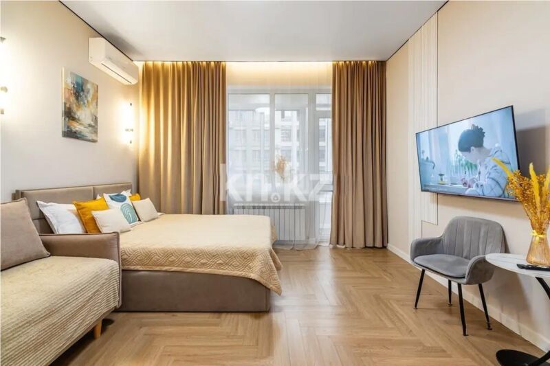 Продажа 1-комнатной квартиры, 35 м² - Продажа квартир в новостройках Алматы без посредников - страница 2 фото 1 из 4