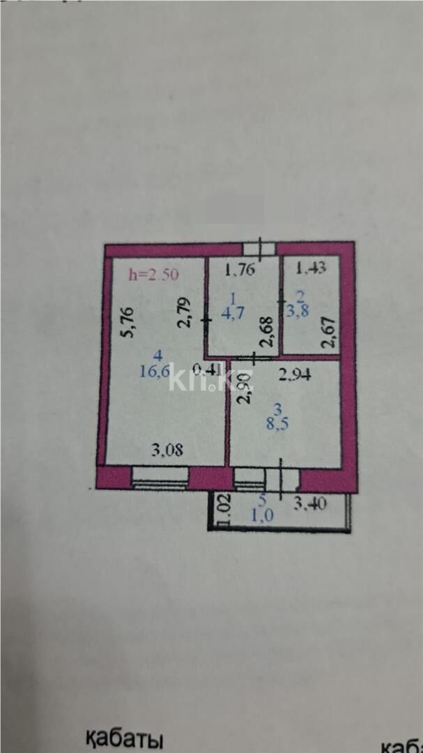 Продажа 1-комнатной квартиры, 35 м² - Продажа однокомнатных квартир в р-не Сарыарка Астаны - страница 19 фото 6 из 6
