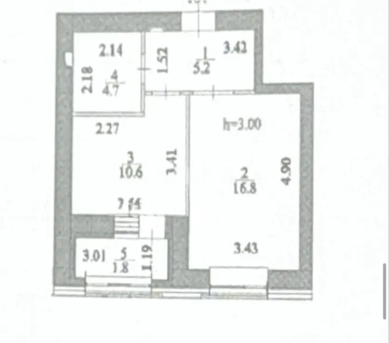 Продажа 1-комнатной квартиры, 39.1 м² - Продажа однокомнатных квартир в р-не Есиль Астаны - страница 11 фото 1 из 1
