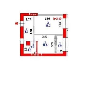 Продажа 1-комнатной квартиры, 40 м² - Продажа квартир в Казахстане - страница 33 фото 1 из 1