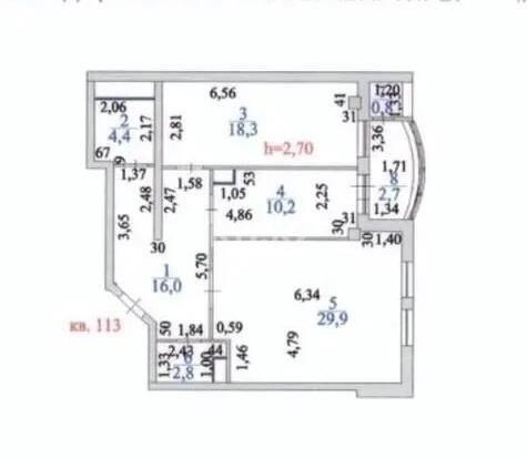 Продажа 2-комнатной квартиры, 85.1 м² - Продажа квартир в Астане фото 6 из 6