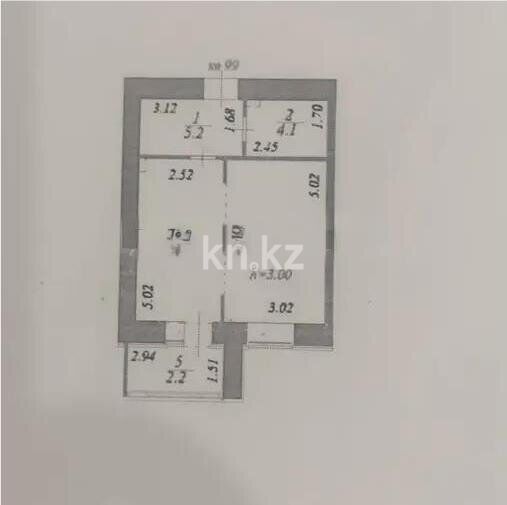 Продажа 1-комнатной квартиры, 40 м² - Продажа  однокомнатных квартир в новостройках Астаны - страница 18 фото 3 из 3