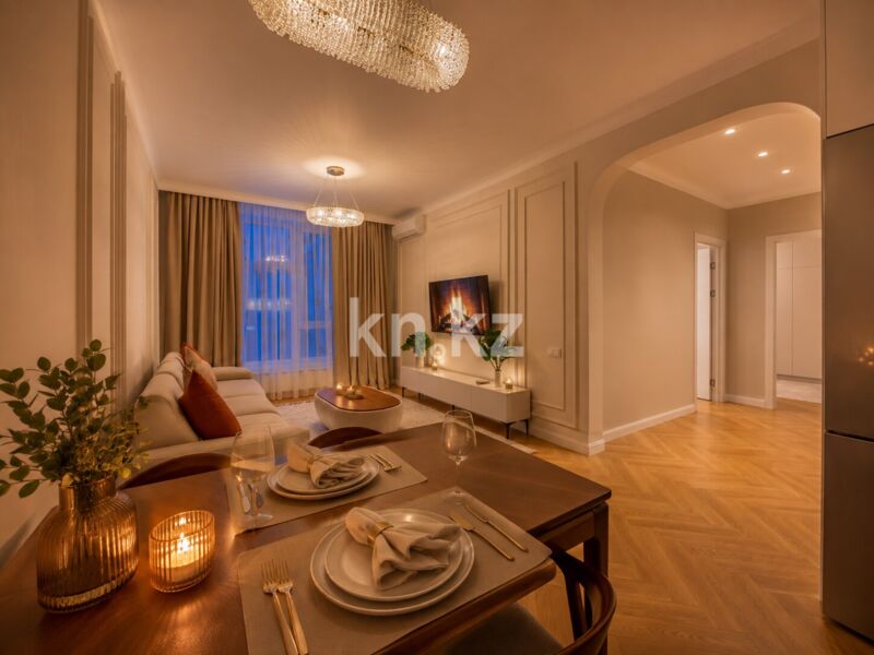 Аренда 3-комнатной квартиры посуточно, 85 м² - Аренда трехкомнатных квартир посуточно в Алматы фото 6 из 27